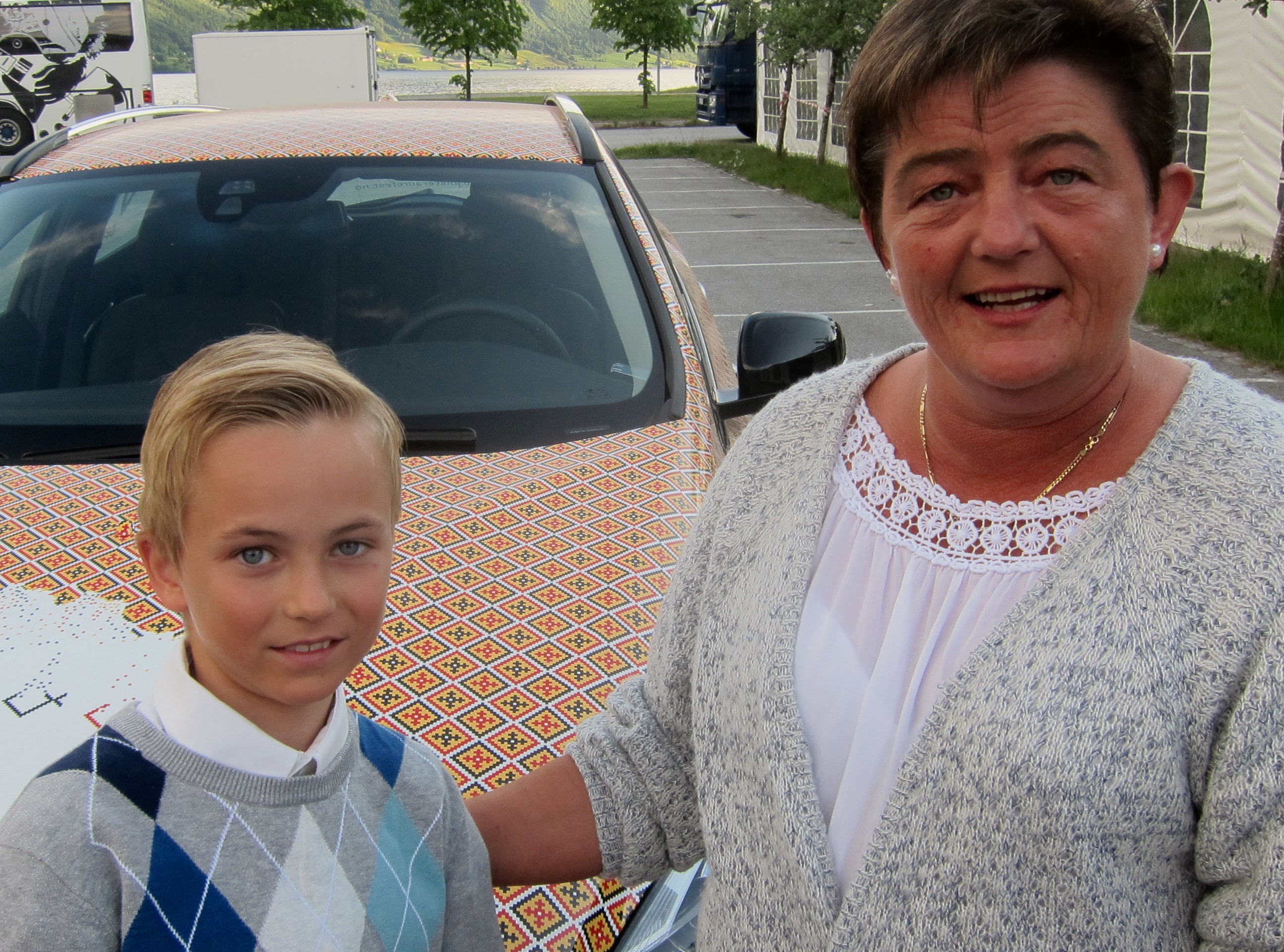 10-åring fisket seg til ny bil til 365 000 kroner! 